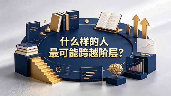 付费文章：什么样的人最可能跨越阶层？具备这五种特质，普通人也能顺利跨越阶层-百盟网