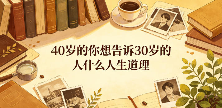 公众号付费文章：40岁的你想告诉30岁的人什么人生道理？-百盟网