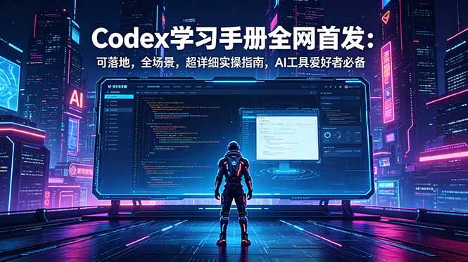 Codex学习手册全网首发：可落地，全场景，超详细实操指南，AI工具爱好者必备-百盟网